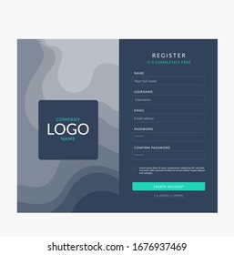 Registration form page, Login form page. Website ui vector elements, Login Form Design, website Registration form, ui design, ux , website ui design, app ui, design