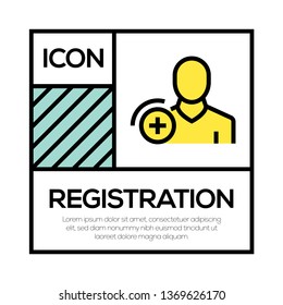 REGISTRATION ICON CONCEPT