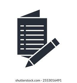 Registration icon. vector.Editable stroke.linear style sign for use web design,logo.Symbol illustration.
