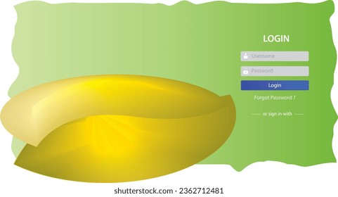 Registration and Login Form. Colorful gradient. Registration and login form page. Professional web design, background.
