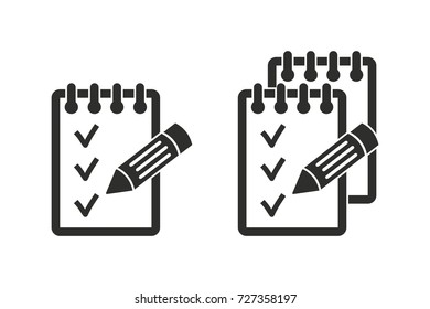 Registration vector icon. Black illustration isolated on white background for graphic and web design.