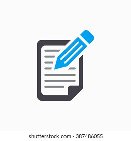 Registration   vector icon. Illustration isolated on white  background for graphic and web design.