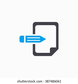 Registration   vector icon. Illustration isolated on white  background for graphic and web design.