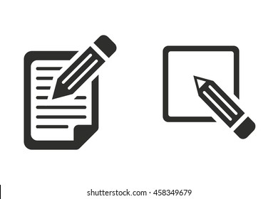 Registration vector icon. Illustration isolated on white background for graphic and web design.