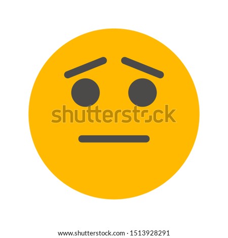 regret expression icon with flat style and 64 px base. Suitable for website design, logo, app and ui.