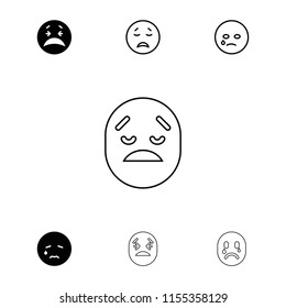 Regret icon. collection of 7 regret filled and outline icons such as . editable regret icons for web and mobile.