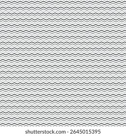 Motif régulier de chevron en zigzag noir et blanc, arrière-plan géométrique abstrait à texture harmonieuse en zigzag