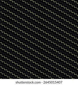 Motif régulier de chevron en zigzag noir et blanc, arrière-plan géométrique abstrait à texture harmonieuse en zigzag