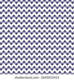 Motif régulier de chevron en zigzag noir et blanc, arrière-plan géométrique abstrait à texture harmonieuse en zigzag