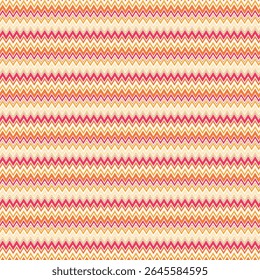 Motif régulier de chevron en zigzag noir et blanc, arrière-plan géométrique abstrait à texture harmonieuse en zigzag