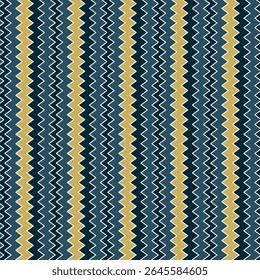 Motif régulier de chevron en zigzag noir et blanc, arrière-plan géométrique abstrait à texture harmonieuse en zigzag