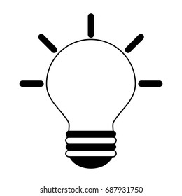 regular lightbulb icon image 