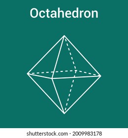 regular octahedron shapes in maths
