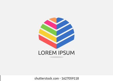 regular right angle vector logo