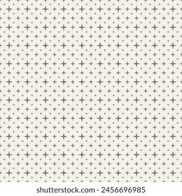 Regular stars vector seamless pattern. Modern stylish texture. Repeating geometric tiles