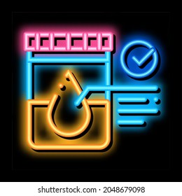 regular urine test in vitro neon light sign vector. Glowing bright icon regular urine test in vitro sign. transparent symbol illustration