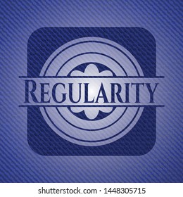 Regularity denim background. Vector Illustration. Detailed.