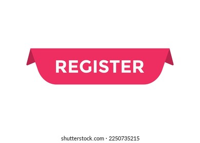 Regulation button web banner templates. Vector Illustration