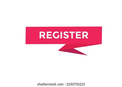 Regulation button web banner templates. Vector Illustration