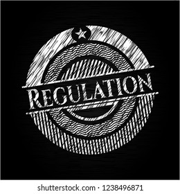 Regulation chalk emblem