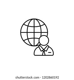Regulation, eu icon. Element of general data project icon for mobile concept and web apps. Thin line Regulation, eu icon can be used for web and mobile