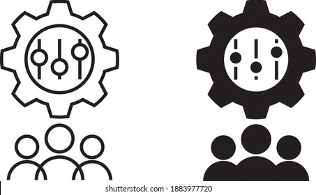 	
Regulation icon, Business icon, vector