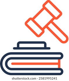 Regulation Icon Color Line Vector Illustration