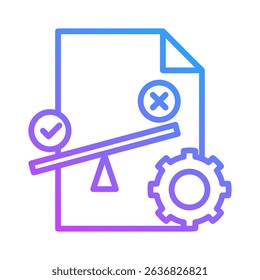Regulation Icon Element For Design
