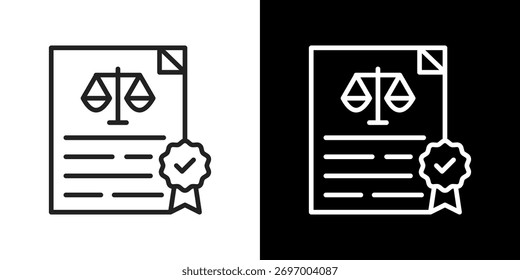 Vektorgrafik des Linienstils für Regler