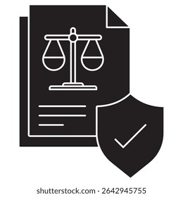 Regulation icon, Navigating Compliance Understanding Modern Regulatory Standards, Governance and Control The Power of Effective Regulation, vector