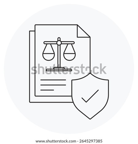 Regulation icon, Navigating Compliance Understanding Modern Regulatory Standards, Governance and Control The Power of Effective Regulation, vector