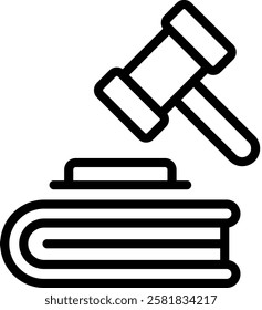 Regulation Icon Outline Vector Illustration