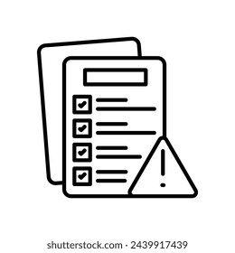 Regulation  icon in vector. Logotype
