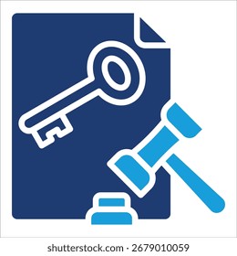 Regel-Tastensymbol-Element für Design