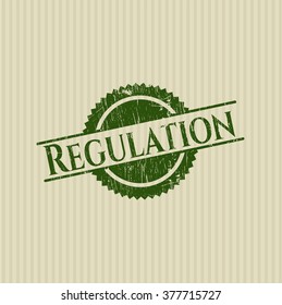 Regulation rubber texture