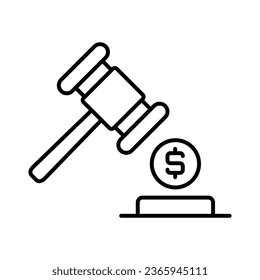 Regulation Technology Icon, Financial Technology