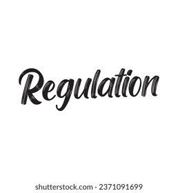 regulation text on white background.
