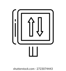 EPS 10-Datei für das Symbol für die Reglervektorgliederung