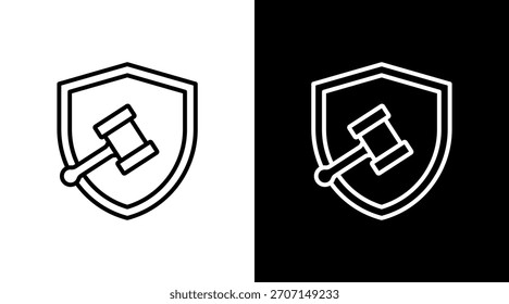 Richtlinien White Icon Set Design