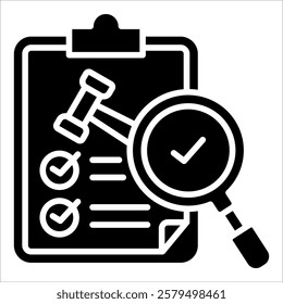 Regulatory Compliance Icon Element For Design