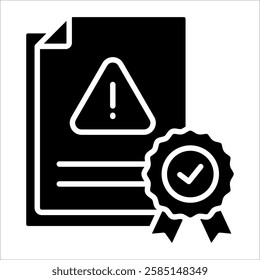 Regulatory Compliance Icon Element For Design