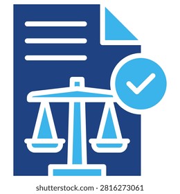 Regulatory Compliance Icon Element For Design