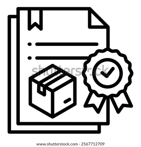 Regulatory Compliance Icon Element For Design