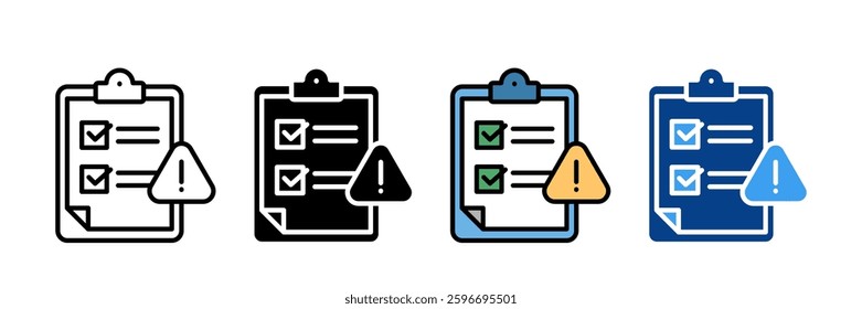 Regulatory Compliance Icon Set Multiple Style Collection