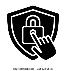 Elemento De Ícone De Bloqueio Regulamentar Para Design