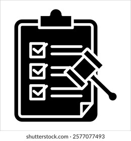 Regulatory Reporting Icon Element For Design