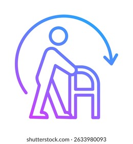 Elemento De Ícone De Reabilitação Para Design