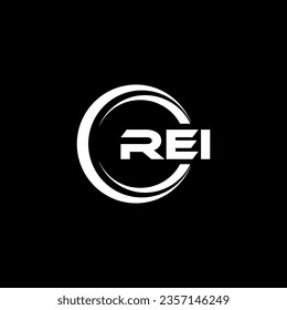 REI Logo Design, Inspiration for a Unique Identity. Modern Elegance and Creative Design. Watermark Your Success with the Striking this Logo.