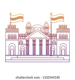 Reichstag building icon