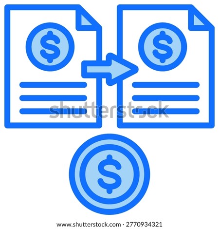 Reimbursement Form Icon Vector Illustration For Design.